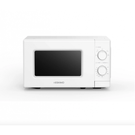 ESKIMO ES MWO720W Φούρνος Μικροκυμάτων 20lt Λευκό